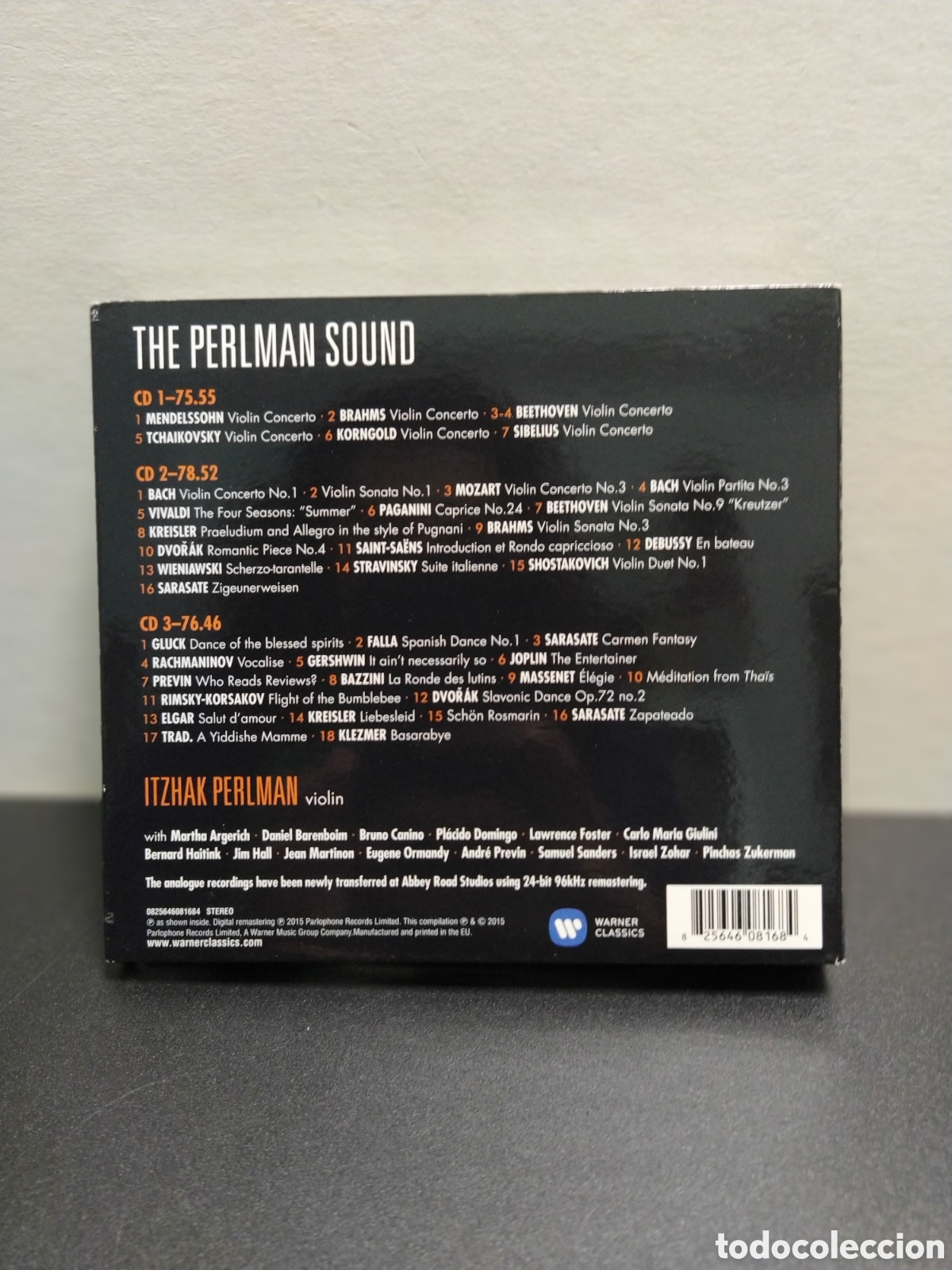 CDs de m&uacute;sica: Itzhak Perlman - The Perlman Sound (3xCD) - Foto 2
