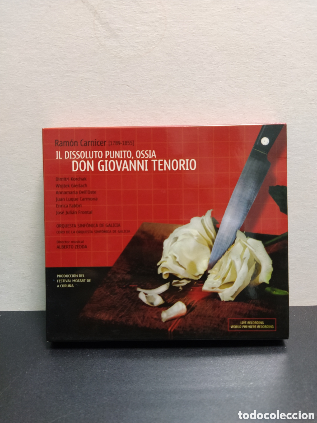 CDs de m&uacute;sica: Ram&oacute;n Carnicer - Il Dissoluto Punito, Ossia Don Giovanni Tenorio (2xCD)