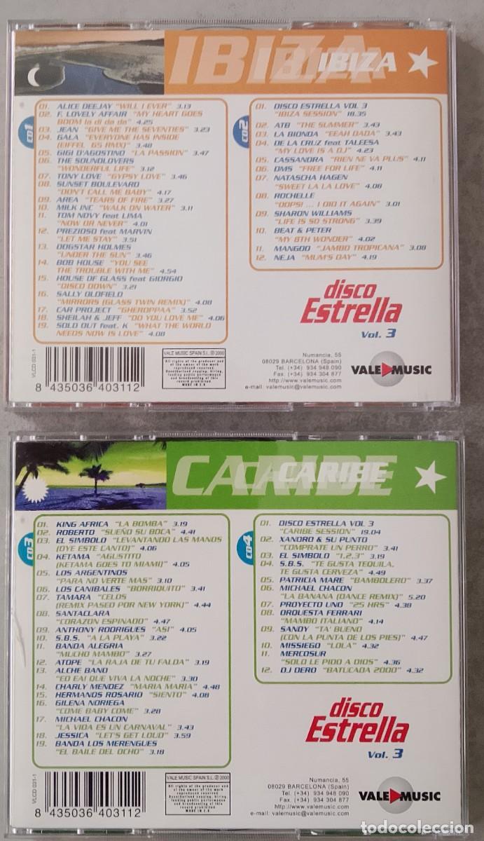 CDs de m&uacute;sica: Disco Estrella. Volumen 3. CD. - Foto 4