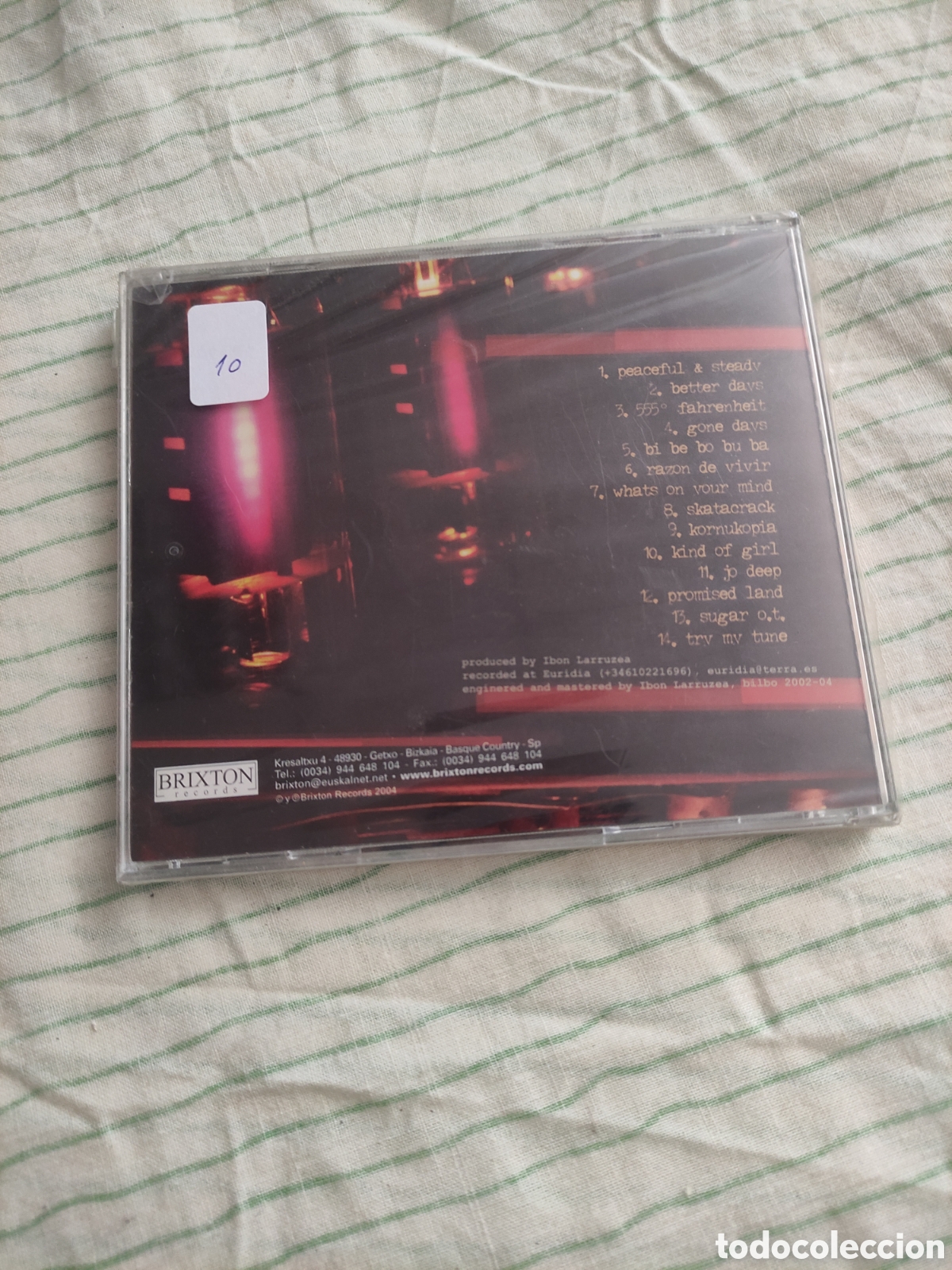 CDs de m&uacute;sica: CD Akatz - 12 a&ntilde;os de exitos - Foto 2