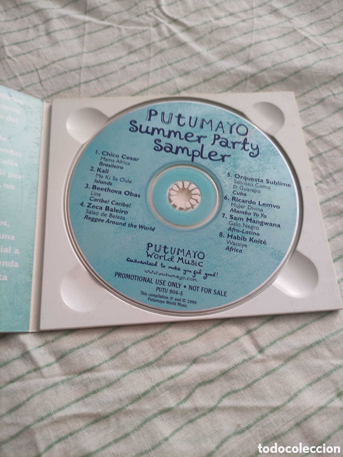 CDs de m&uacute;sica: CD Putumayo - summer party sampler - Foto 2