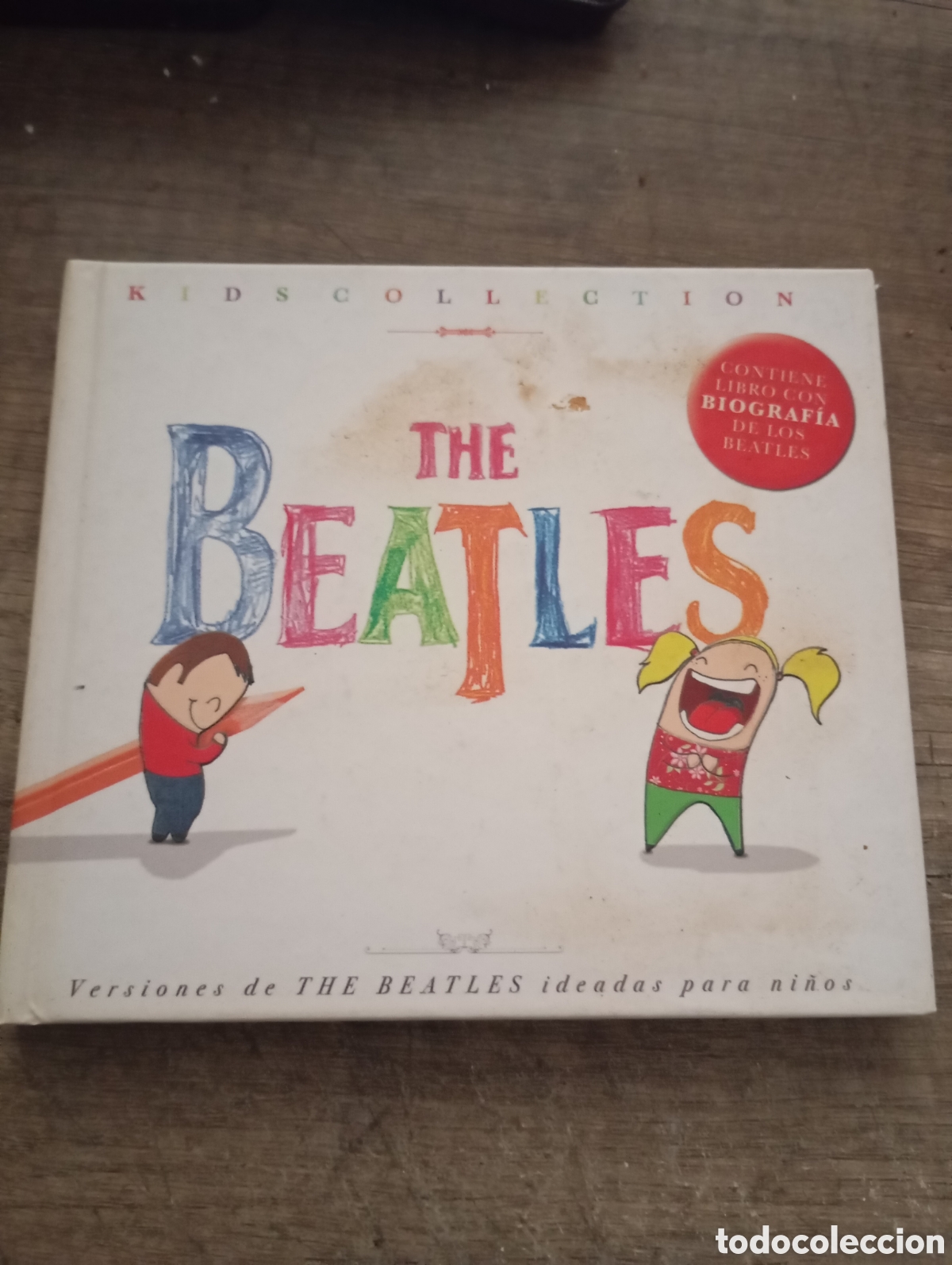 CDs de m&uacute;sica: CD. The Beatles. Kids collection