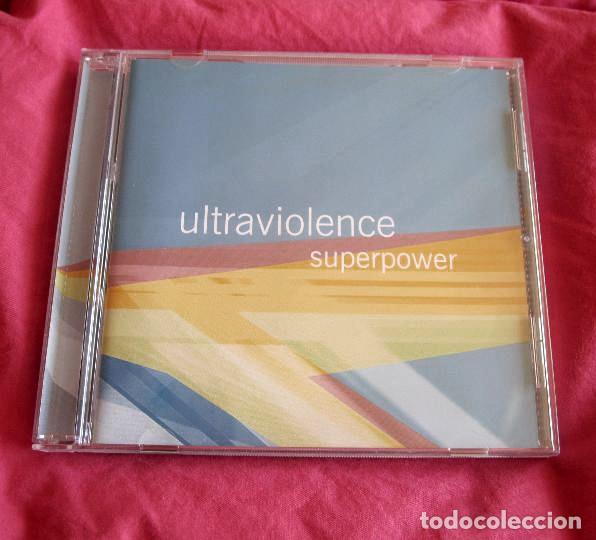 Music CDs: ULTRAVIOLENCE - SUPERPOWER CD - TECHNO GABBER INDUSTRIAL