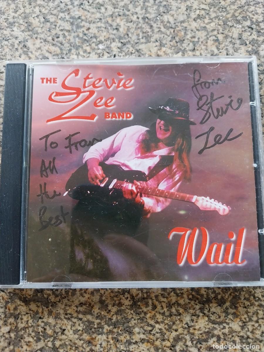 CDs de m&uacute;sica: CD -- THE STEVIE ZEE BAND -- WAIL -- DEDICATORIA Y FIRMA EN LA PORTADA --