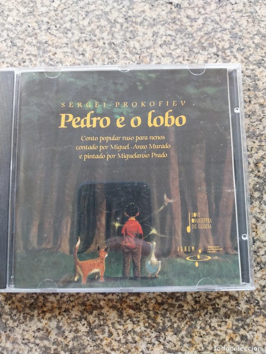 CDs de m&uacute;sica: CD -- PEDRO E O LOBO -- CONTO POPULAR RUSO PARA NENOS --