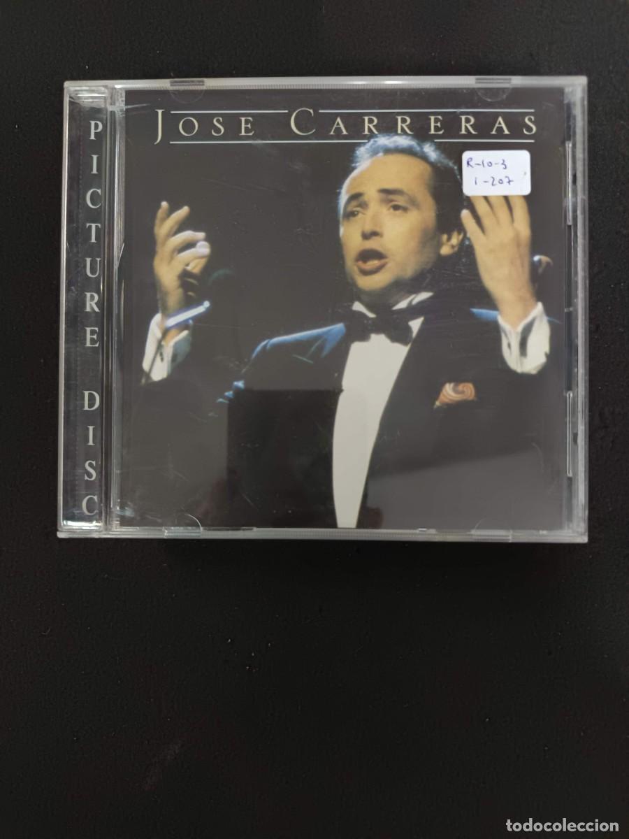 CDs de m&uacute;sica: JOS&Eacute; CARRERAS. PICTURE DISC; 14 TRACKS