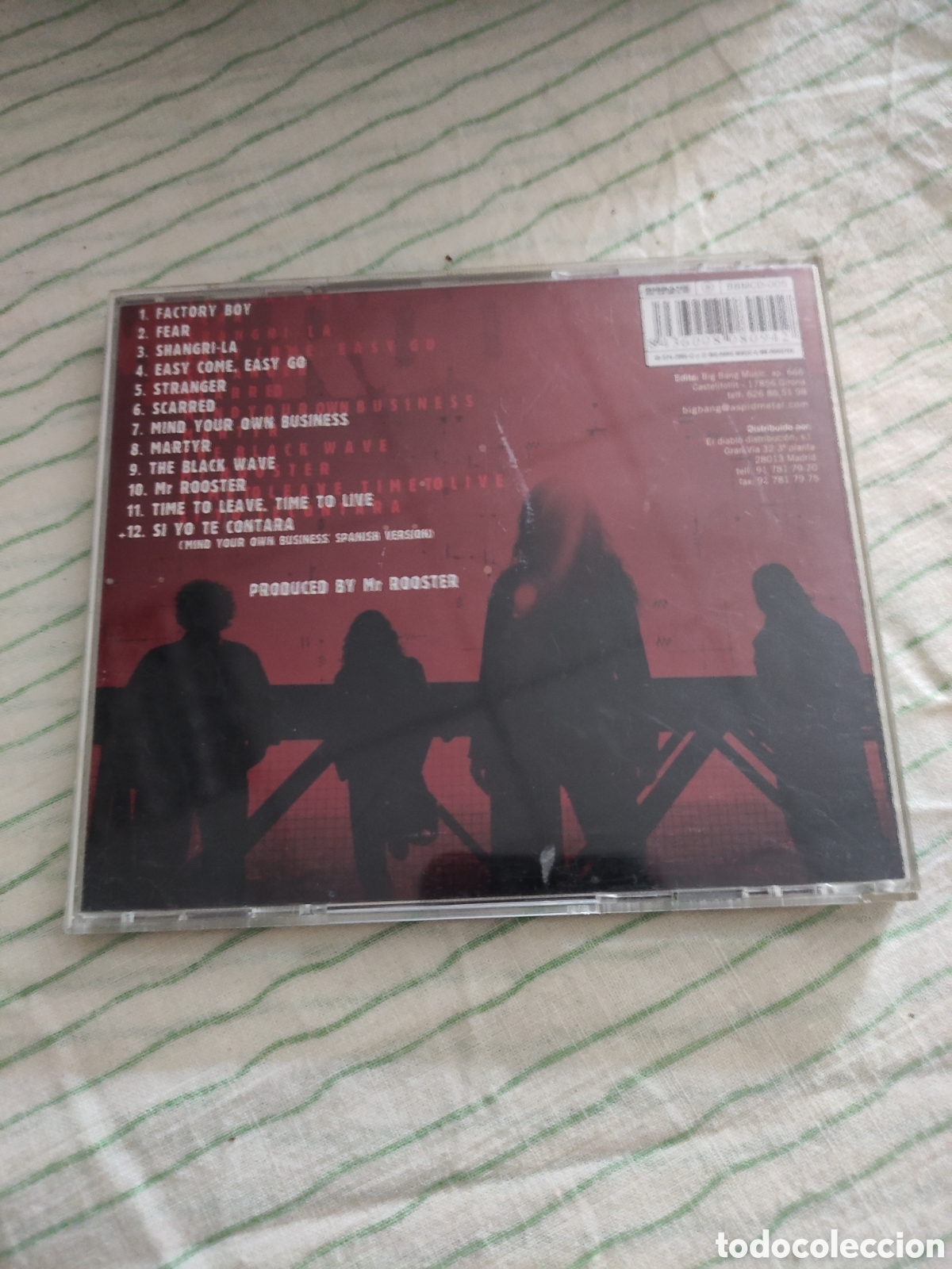CDs de m&uacute;sica: CD Mr. Rooster - All that noise - Foto 3
