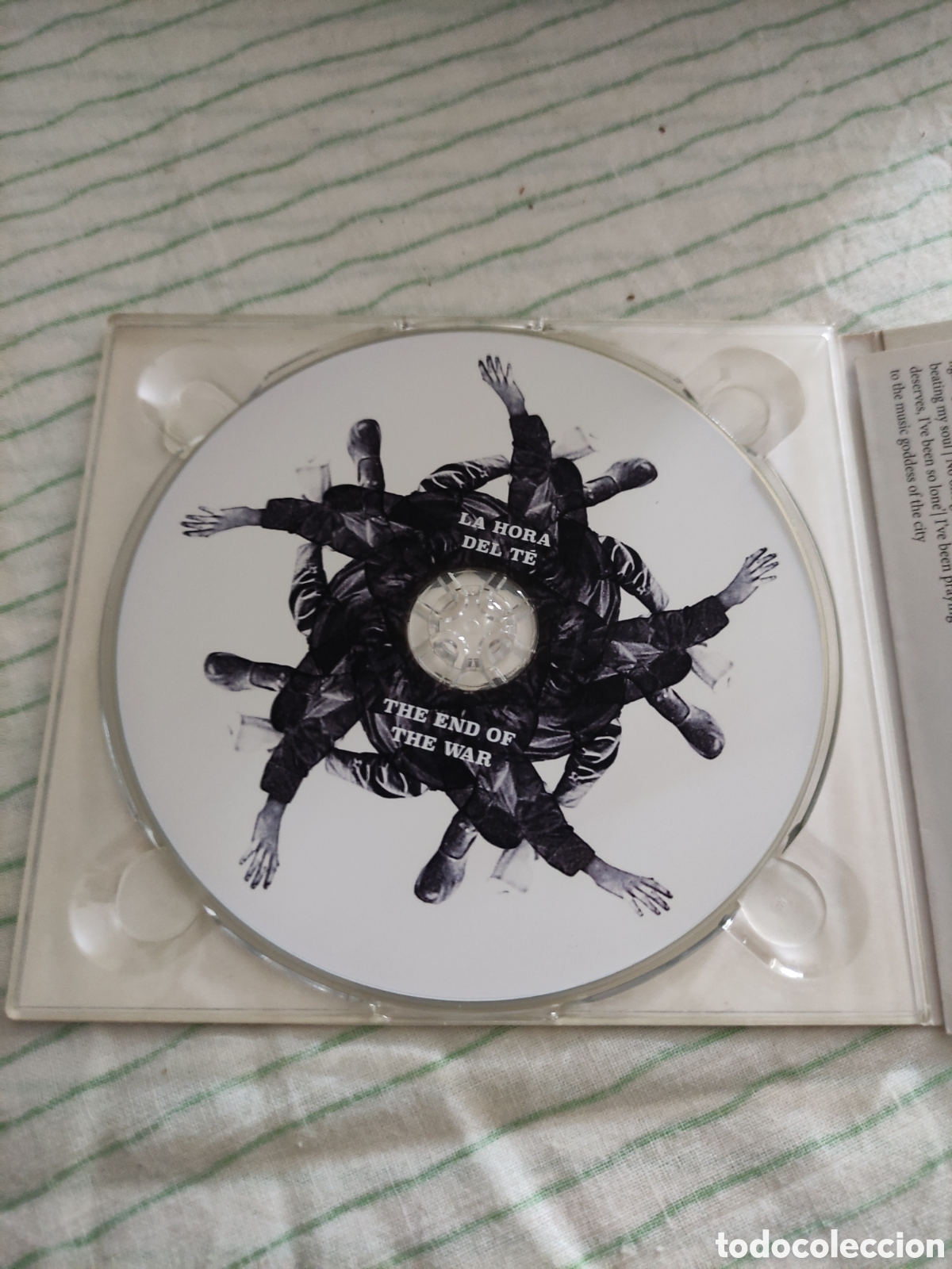 CDs de m&uacute;sica: CD La hora del t&eacute; - The end if the war - Foto 2