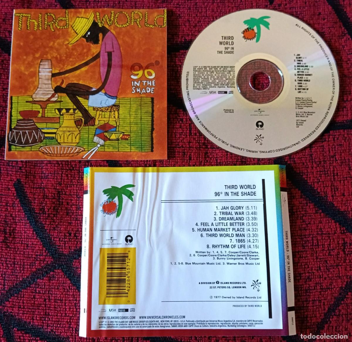 CDs de m&uacute;sica: THIRD WORLD ** 96&deg; In The Shade ** CD 2003 REEDICION ARGENTINA