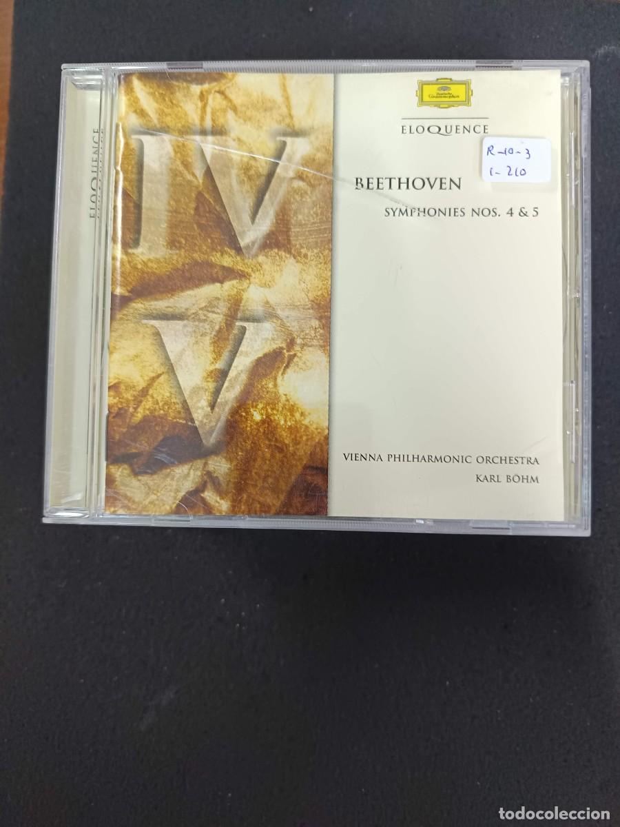 CDs de m&uacute;sica: BEETHOVEN: SYMPHONIES N&ordm;S. 4 & 5. DIR: KARL B&Ouml;HM. VIENNA PHILHARMONIC ORCHESTRA