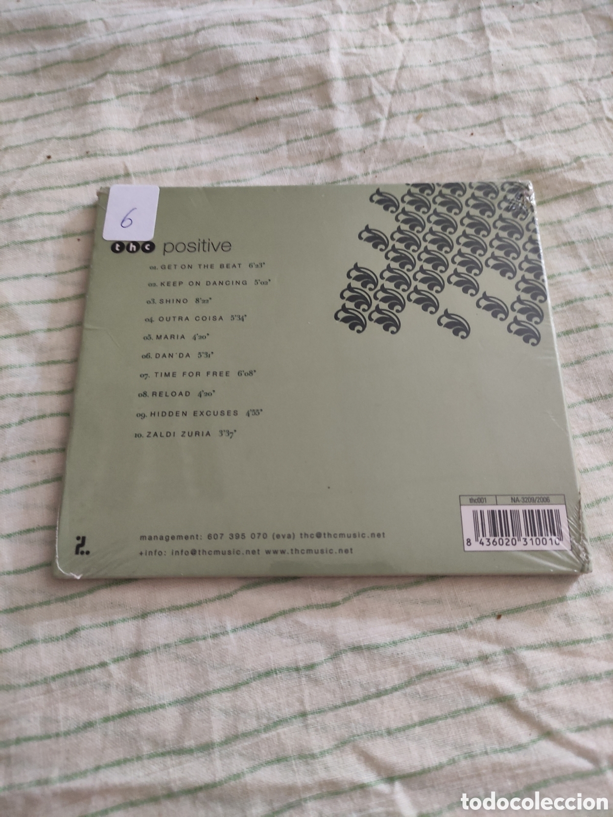 CDs de m&uacute;sica: CD THC - Positive ------- - Foto 2