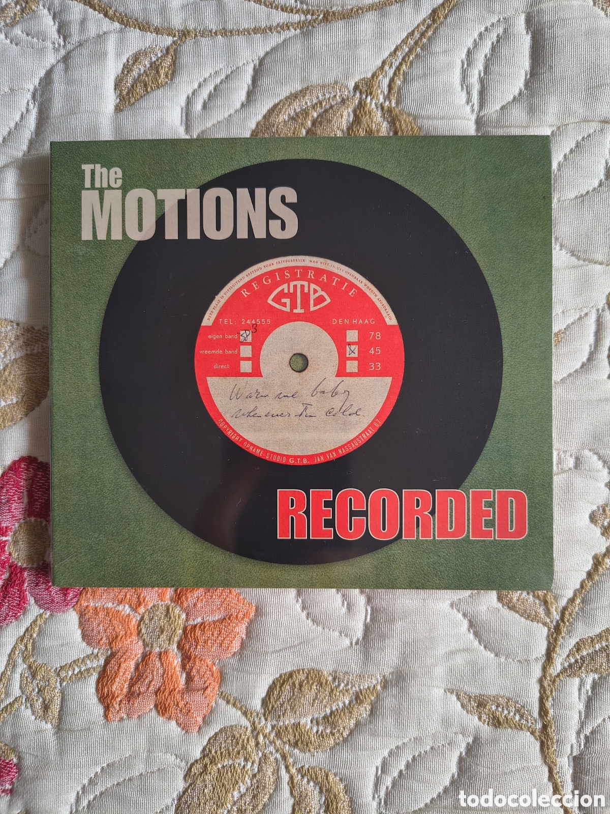 CDs de m&uacute;sica: THE MOTIONS Recorded. Edici&oacute;n CD DIGIPAK