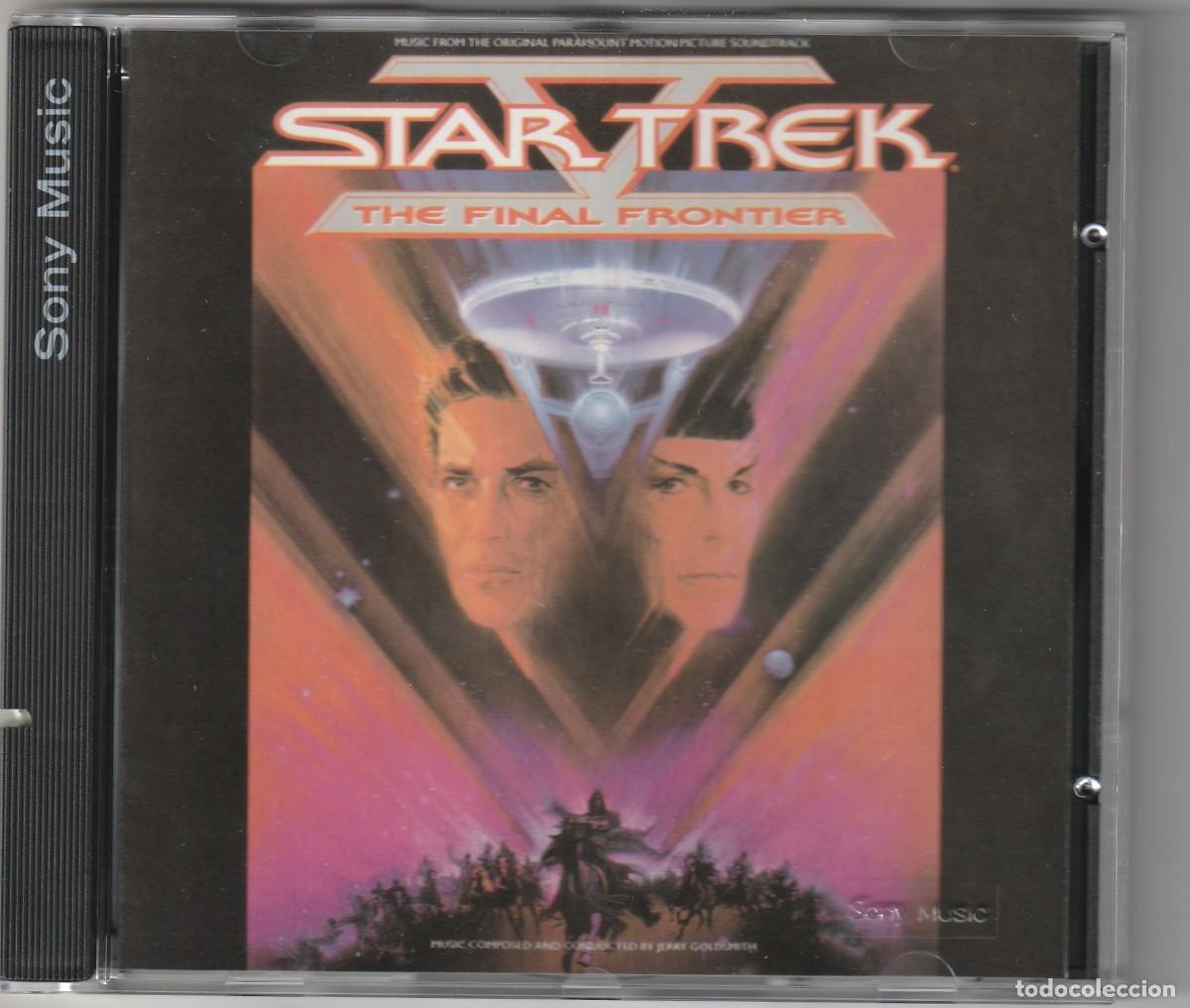 CDs de m&uacute;sica: STAR TREK - THE FINAL FRONTIER - JERRY GOLDSMITH (CD EPIC 1989)