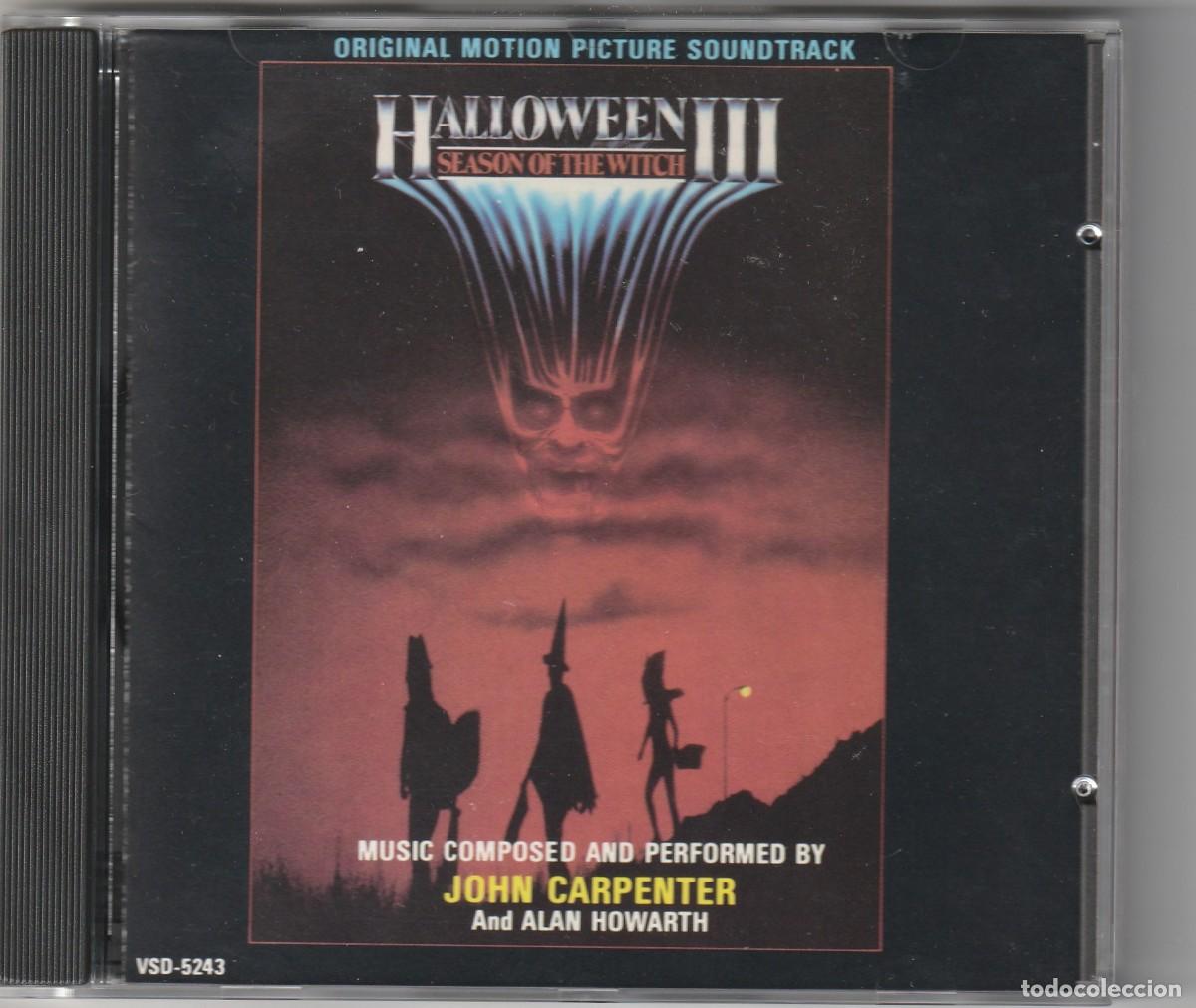 CDs de m&uacute;sica: B.S.O. HALLOWEEN III &middot; SEASON OF THE WITCH - JOHN CARPENTER (CD VARESE SARABANDE 1989 USA)