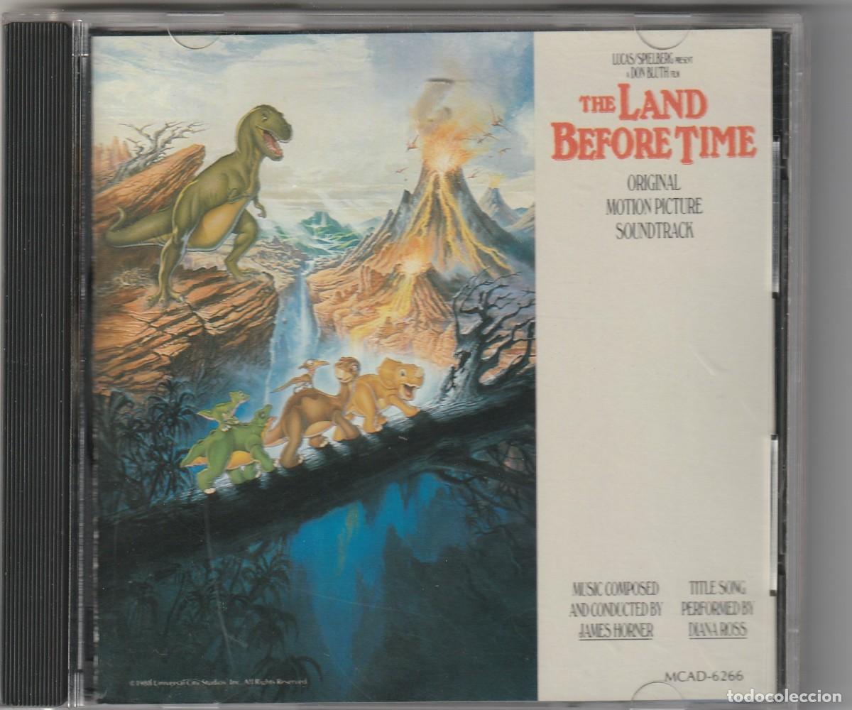 CDs de m&uacute;sica: B.S.O. THE LAND BEFORE TIME - JAMES HORNER (CD MCA 1988 USA)