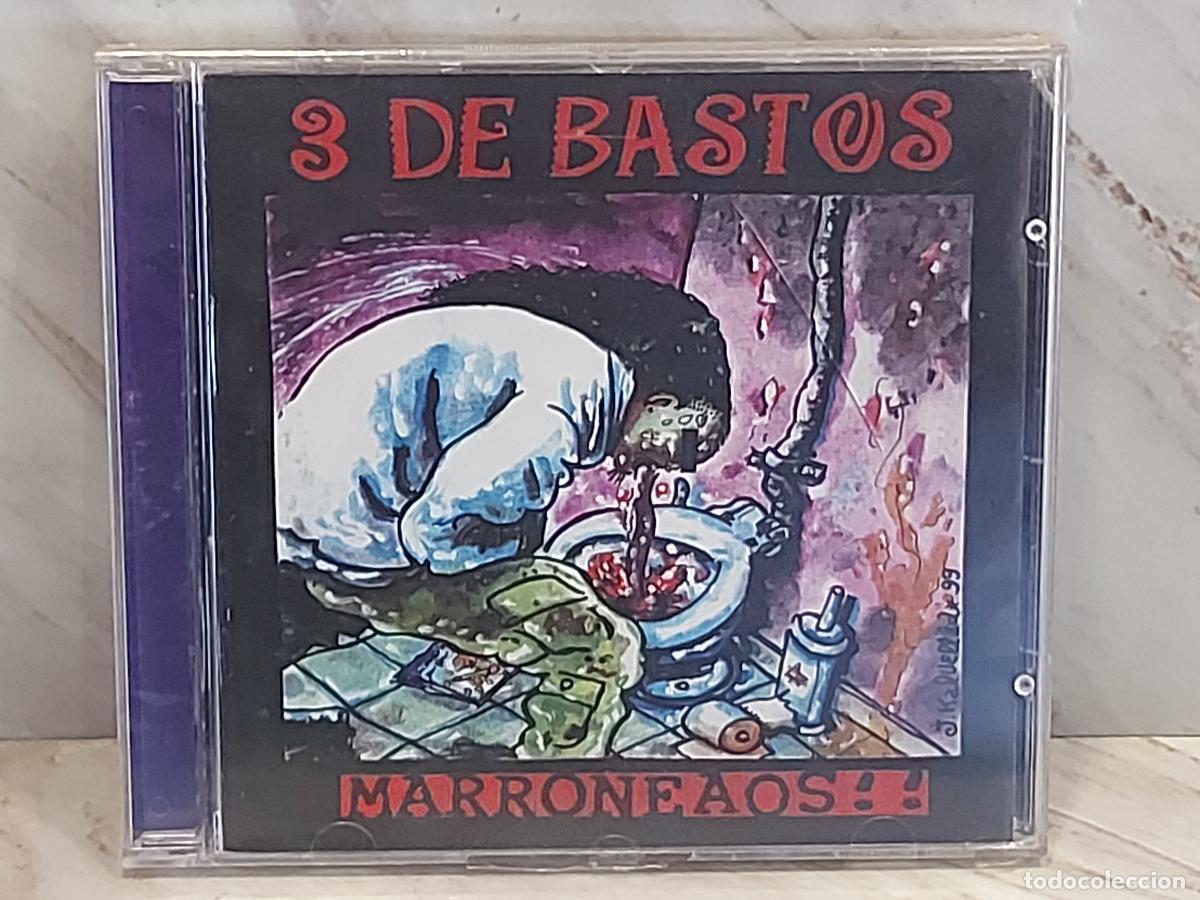 CDs de m&uacute;sica: 3 DE BASTOS | MARRONEAOS | PUNK ROCK | ROCK COMBATIVO | 1999 | CD PRECINTADO