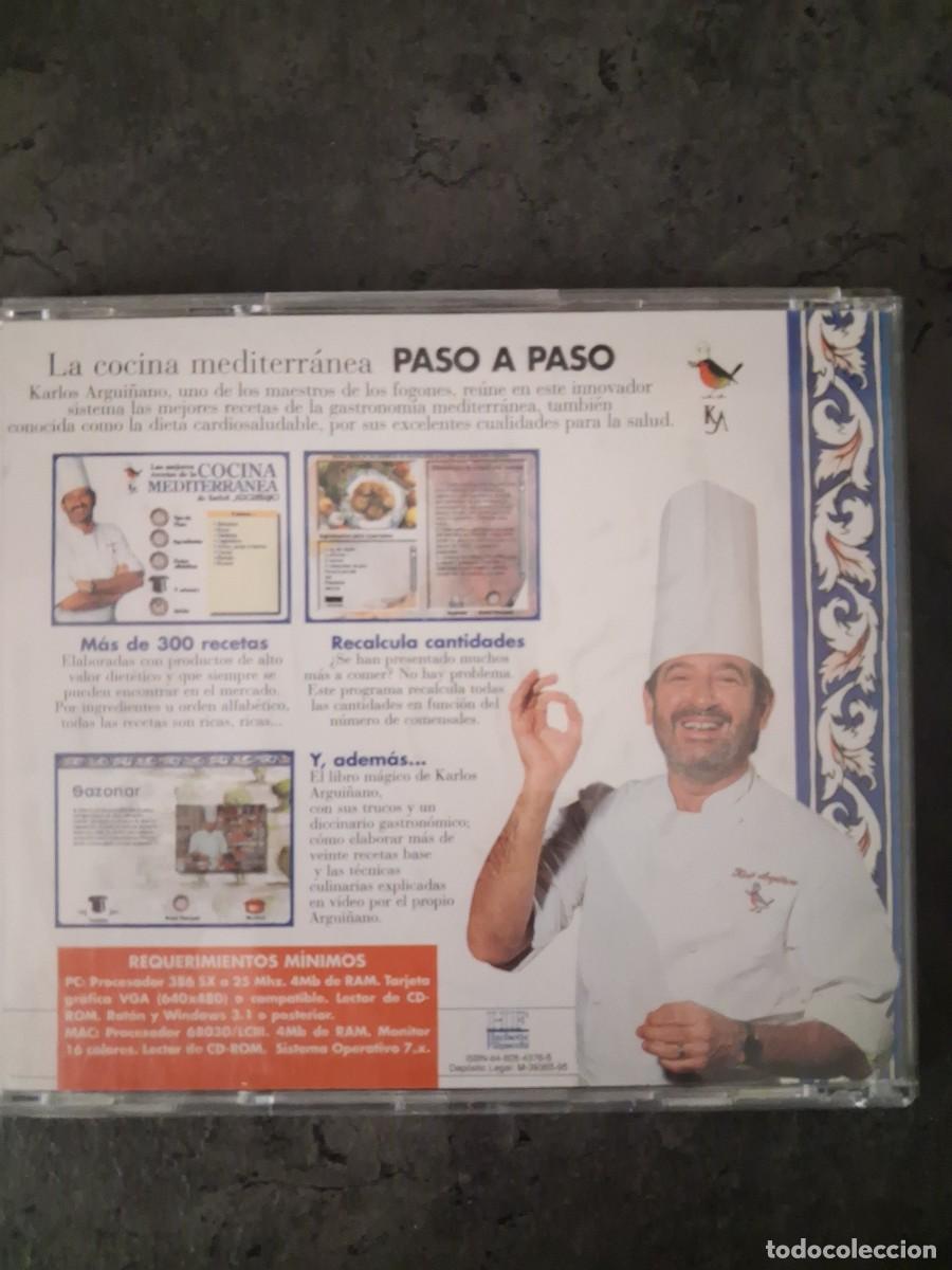 CDs de m&uacute;sica: CD COCINA MEDITERRANEA DE CARLOS ARGUI&Ntilde;ANO - Foto 3
