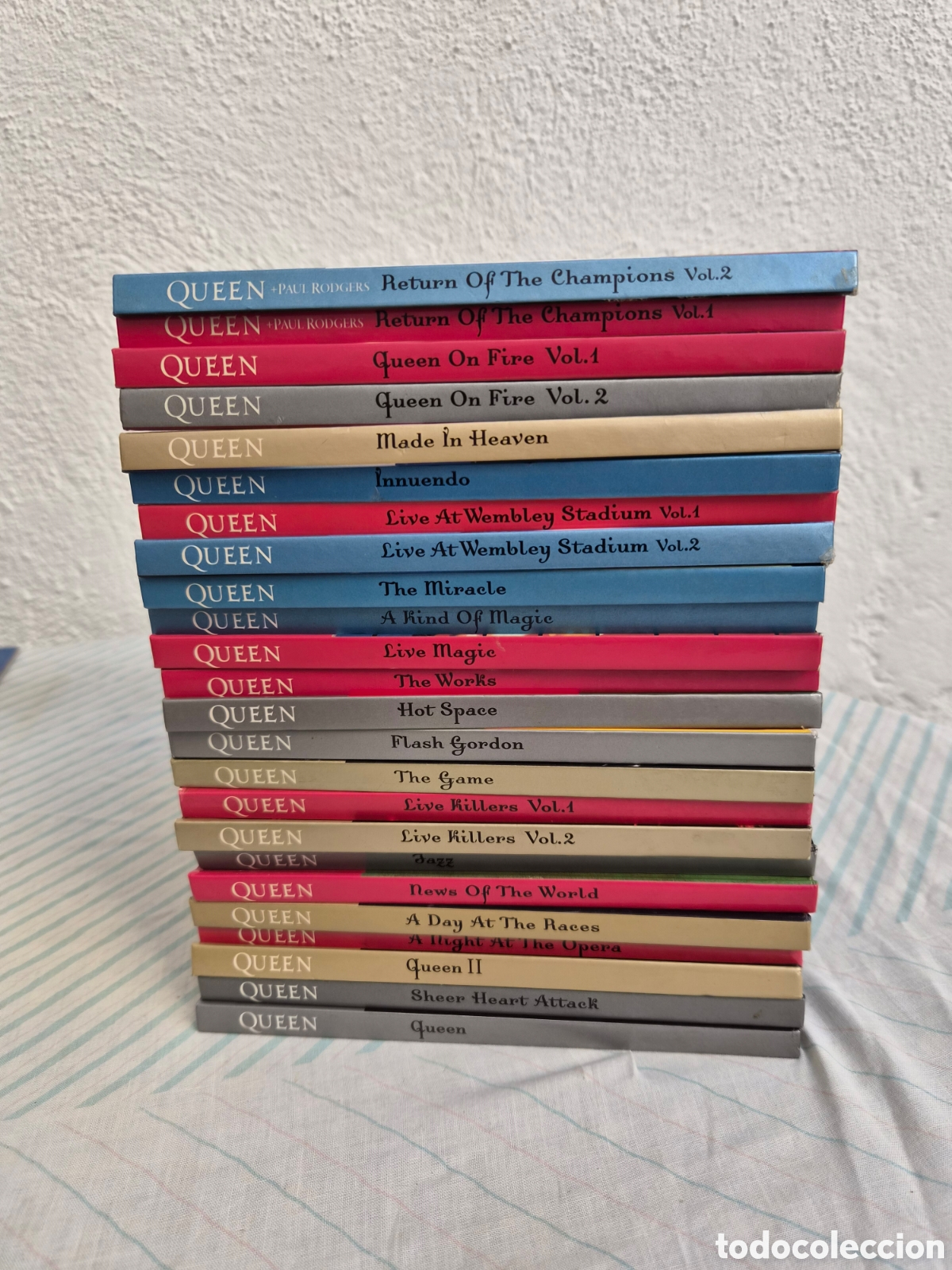 CDs de m&uacute;sica: COLECCION QUEEN COMPLETA Y ORIGINAL - Foto 2