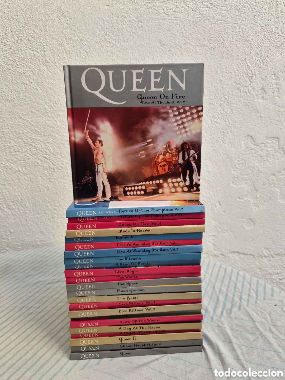 CDs de m&uacute;sica: COLECCION QUEEN COMPLETA Y ORIGINAL - Foto 1