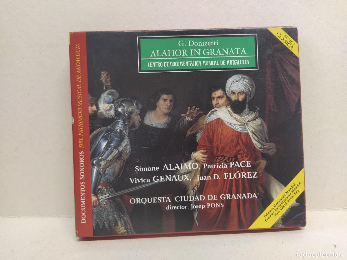 CDs de m&uacute;sica: Donizetti - Josep Pons - Alahor In Granata (2xCD)