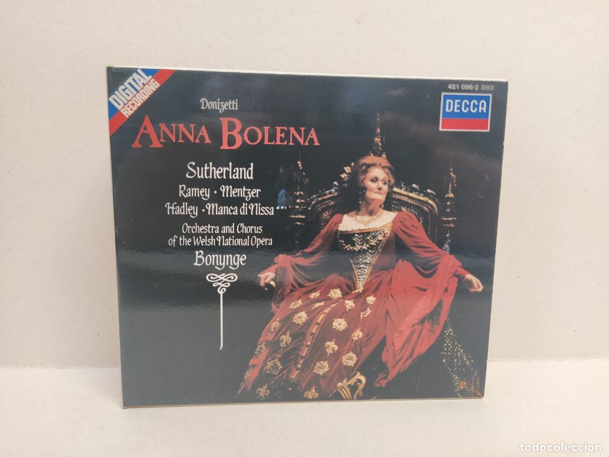 CDs de m&uacute;sica: Donizetti - Bonynge - Anna Bolena (3xCD)