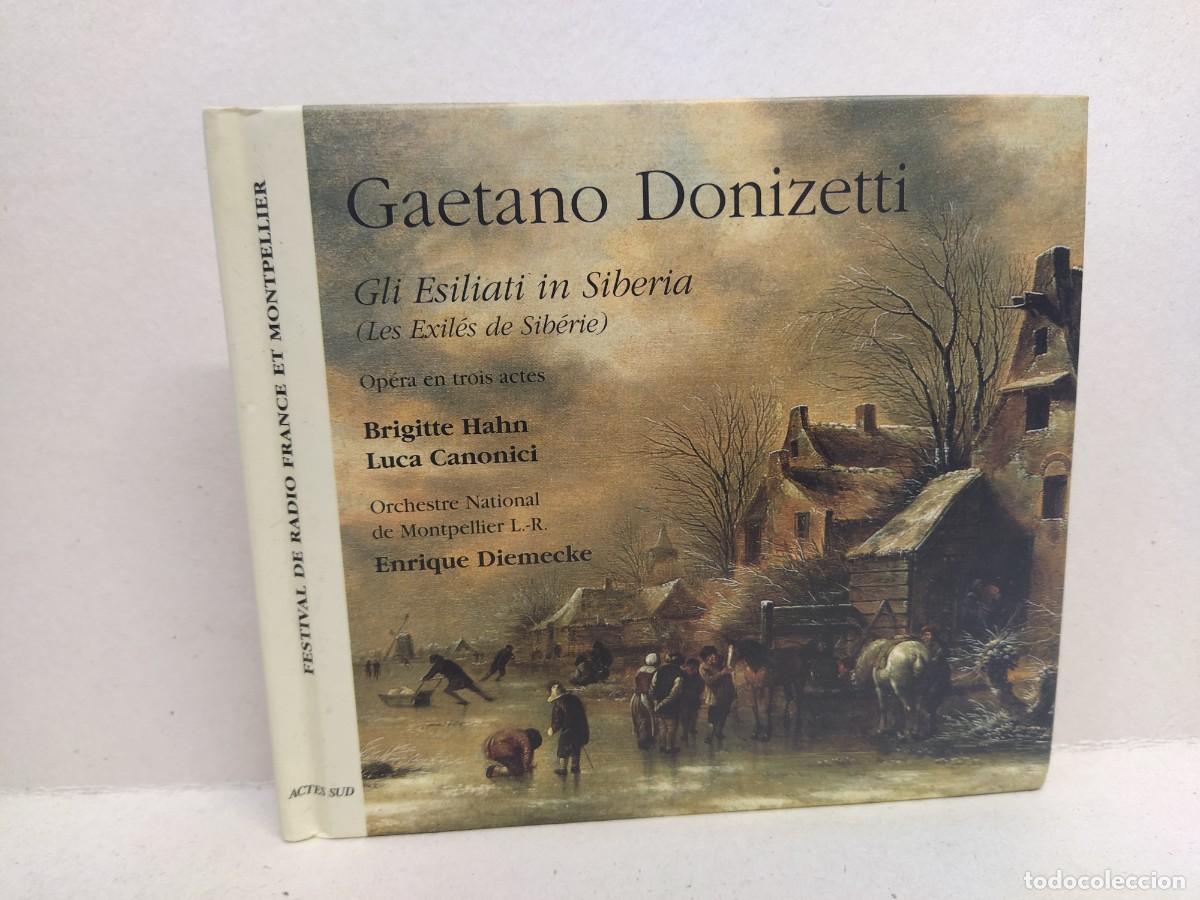 CDs de m&uacute;sica: Donizetti - Enrique Diemecke - Gli Esiliati In Siberia (Les Exil&eacute;s De Sib&eacute;rie) (2xCD)