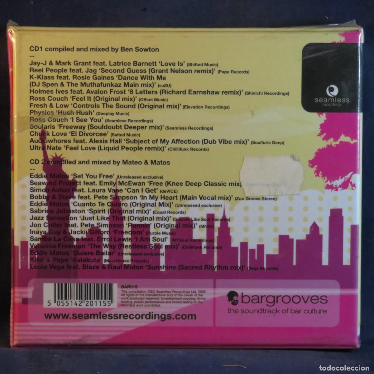 CDs de m&uacute;sica: VARIOS &ndash; BARGROOVES - MANHATTAN - 2 CD - Foto 2