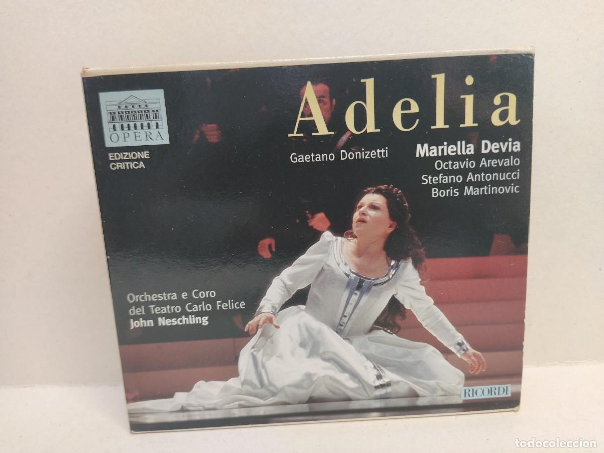 CDs de m&uacute;sica: Donizetti - John Neschling - Adelia (2xCD)