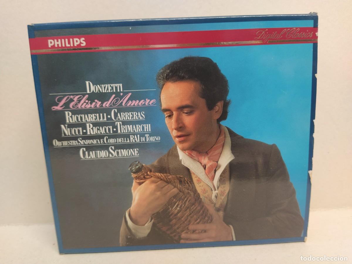 CDs de m&uacute;sica: Donizetti - Claudio Scimone - L&rsquo;Elisir D&rsquo;Amore (2xCD)