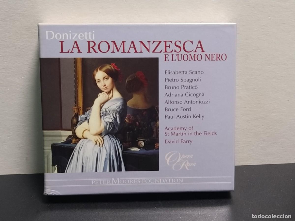 CDs de m&uacute;sica: Donizetti - David Parry - La Romanzesca E Luomo Nero (CD) - Foto 1