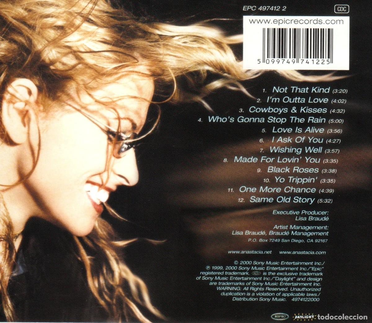 CDs de m&uacute;sica: ANASTACIA. NOT THAT KIND. CD. - Foto 2