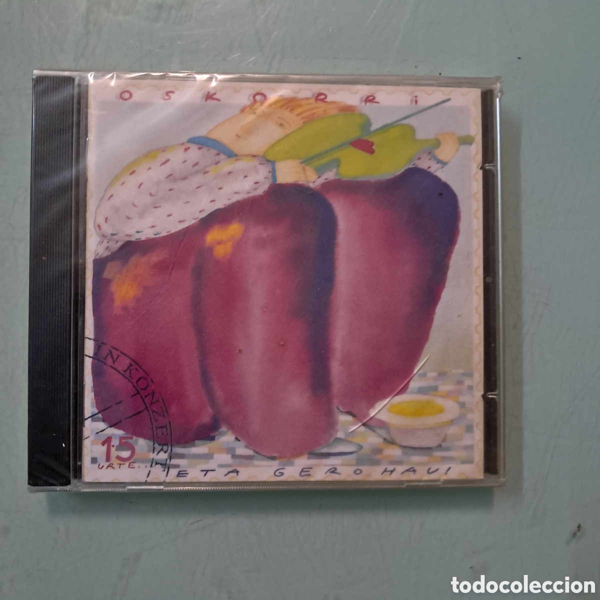 CDs de m&uacute;sica: Oskorri, Hamabost irte eta Gerona hau