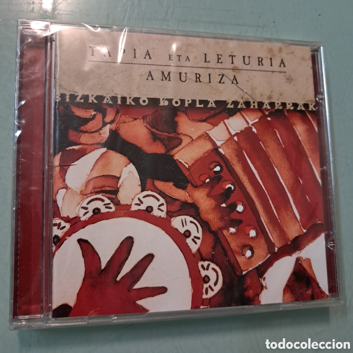 CDs de m&uacute;sica: Tapia eta leturia, Amuriza, Compact disc