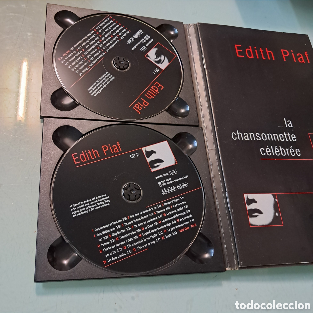 CDs de m&uacute;sica: Edith Piaf, 4 compact disc - Foto 2