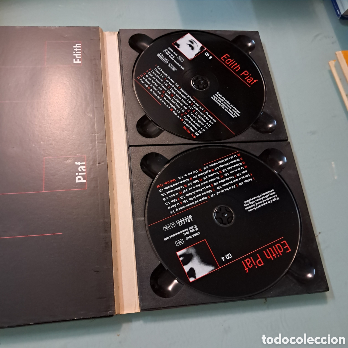 CDs de m&uacute;sica: Edith Piaf, 4 compact disc - Foto 3