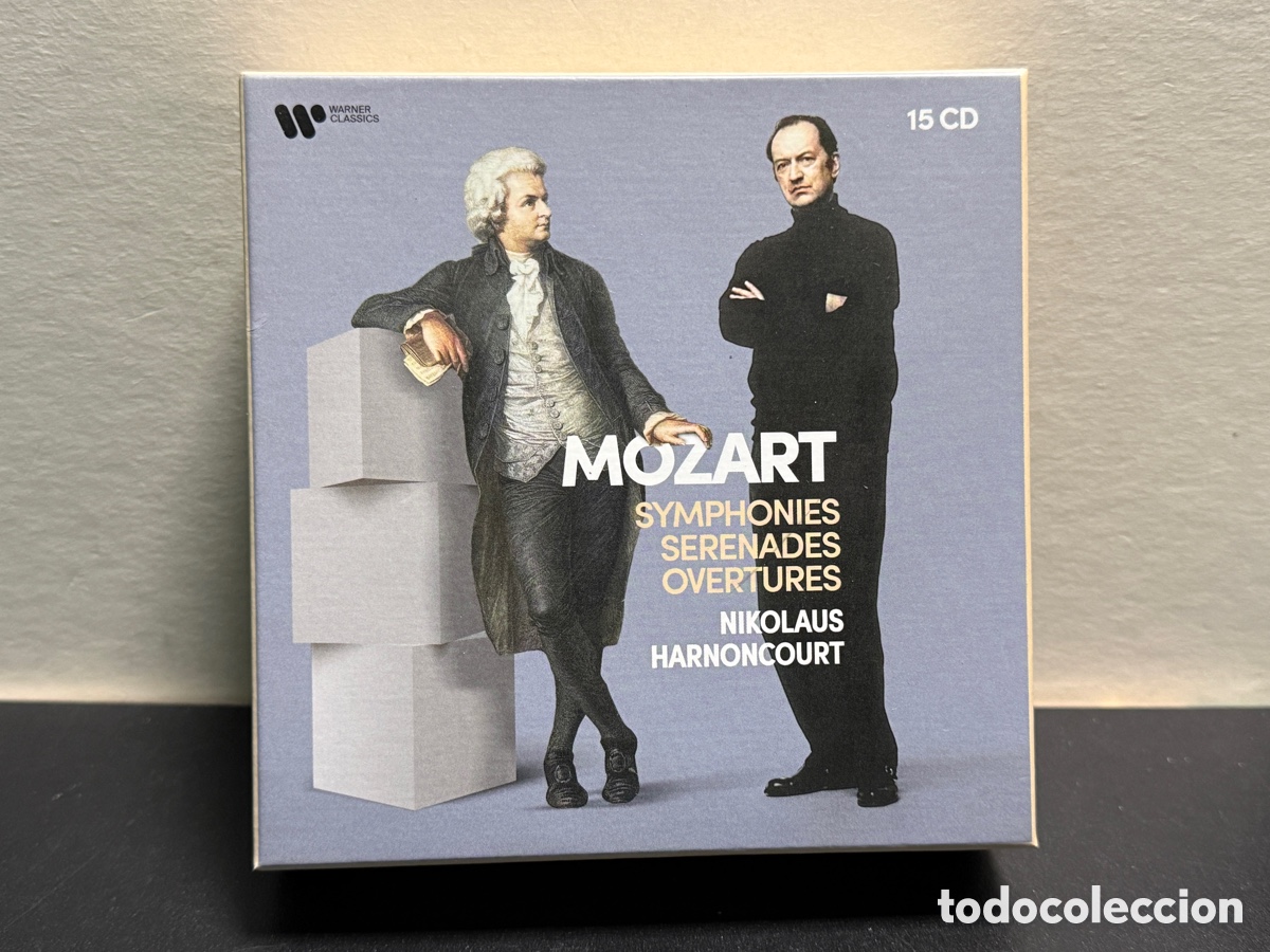 CD di Musica: Mozart - Nikolaus Harnoncourt - Symphonies, Serenades, Overtures (15xCD)