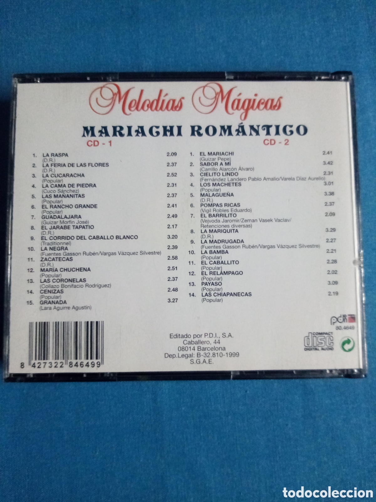 CDs de m&uacute;sica: Lote cds melod&iacute;as m&aacute;gicas - Foto 2