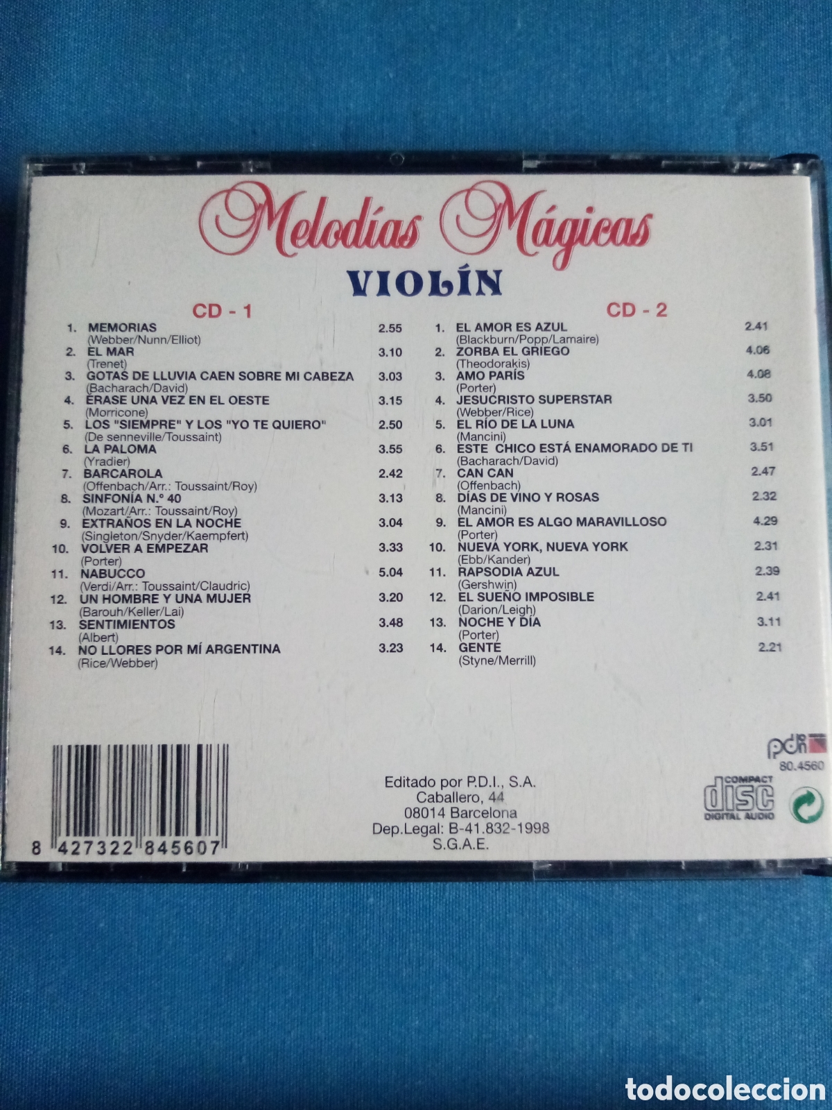 CDs de m&uacute;sica: Lote cds melod&iacute;as m&aacute;gicas - Foto 3