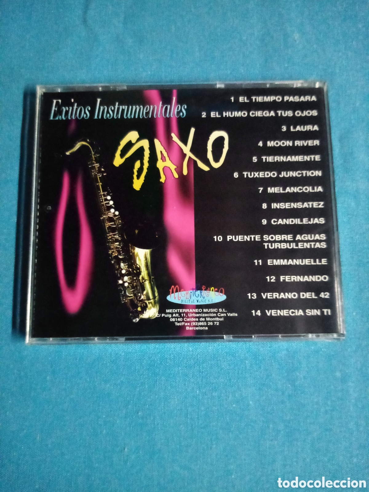 CDs de m&uacute;sica: 2 cds &eacute;xitos instrumentales a Saxo - Foto 3
