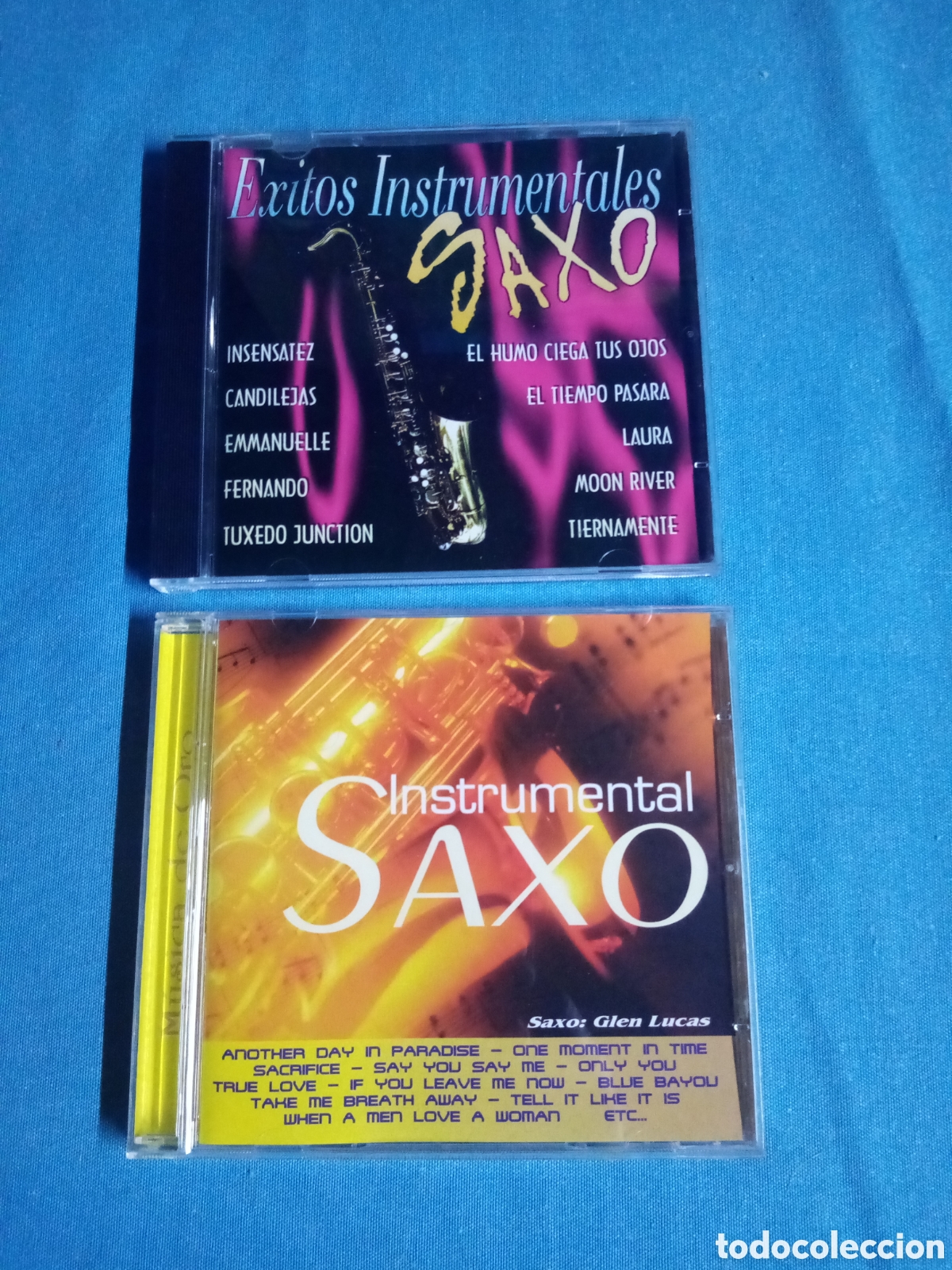 CDs de m&uacute;sica: 2 cds &eacute;xitos instrumentales a Saxo