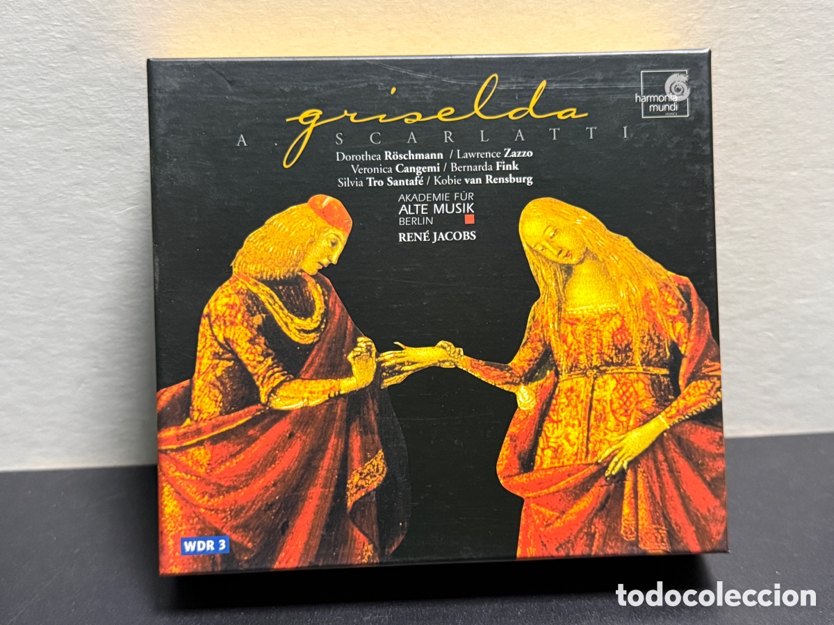 CDs de m&uacute;sica: A. Scarlatti - Ren&eacute; Jacobs - Griselda (3xCD)