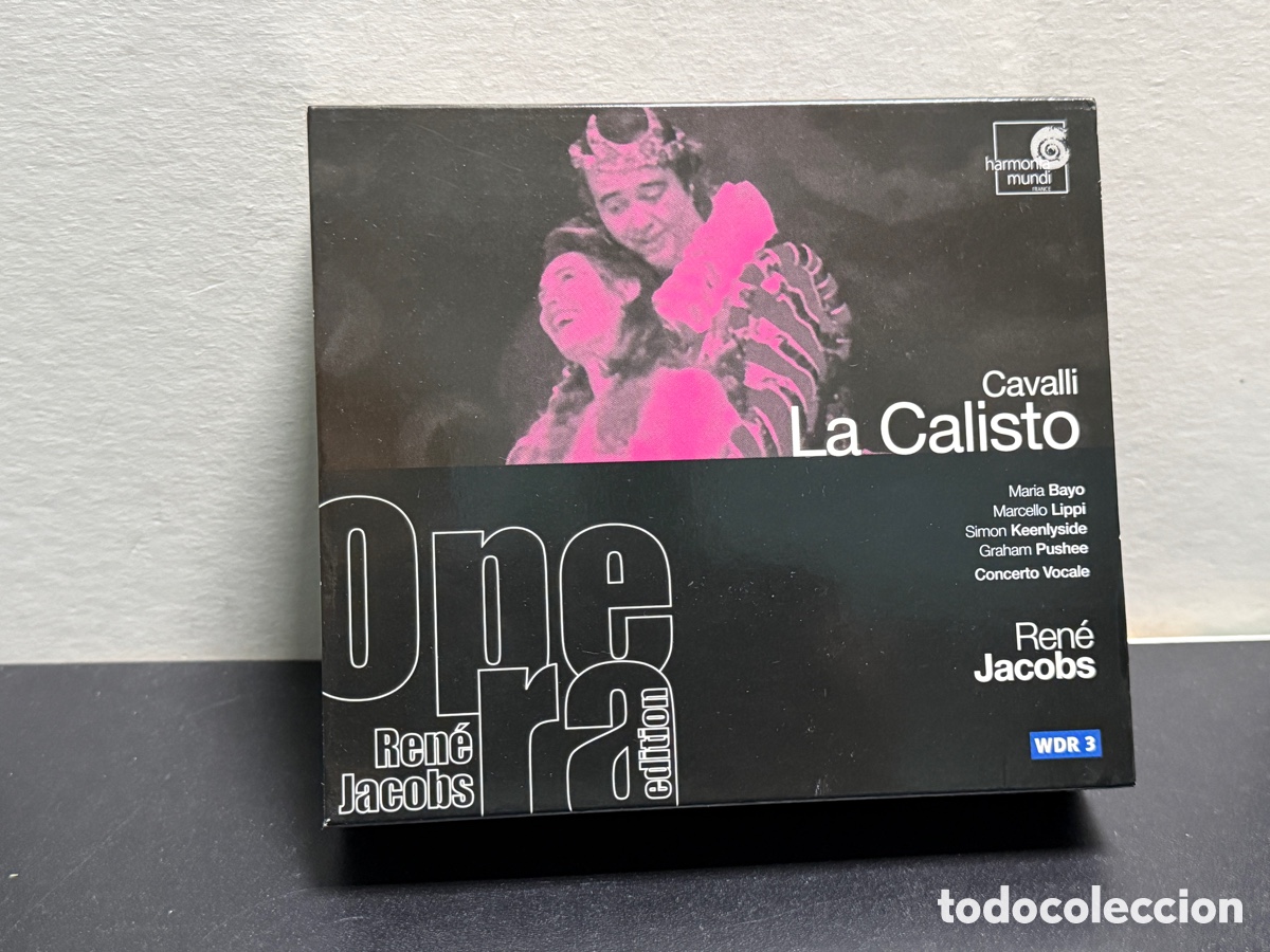 CDs de m&uacute;sica: Cavalli - Ren&eacute; Jacobs - La Calisto (3xCD)