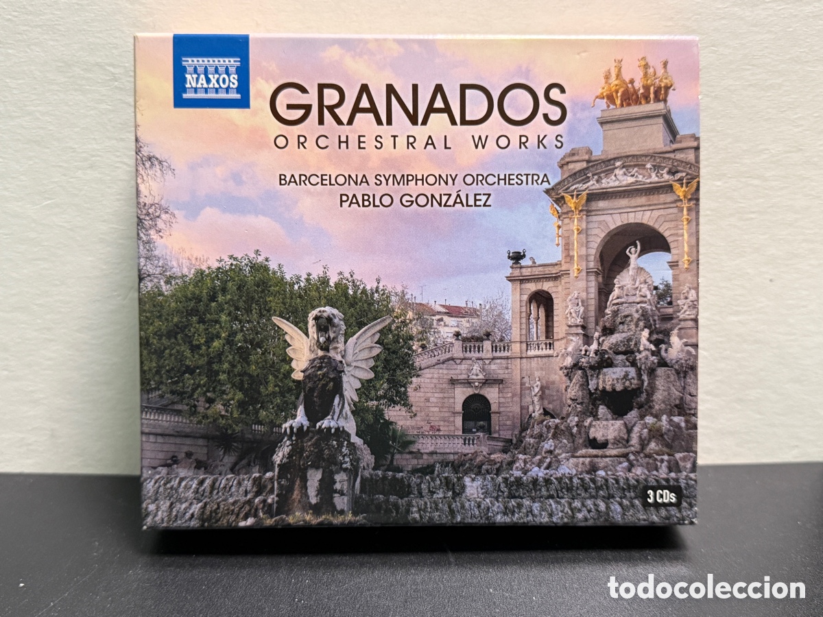 CDs de m&uacute;sica: Granados - Pablo Gonz&aacute;lez - Orchestral Works (3xCD)