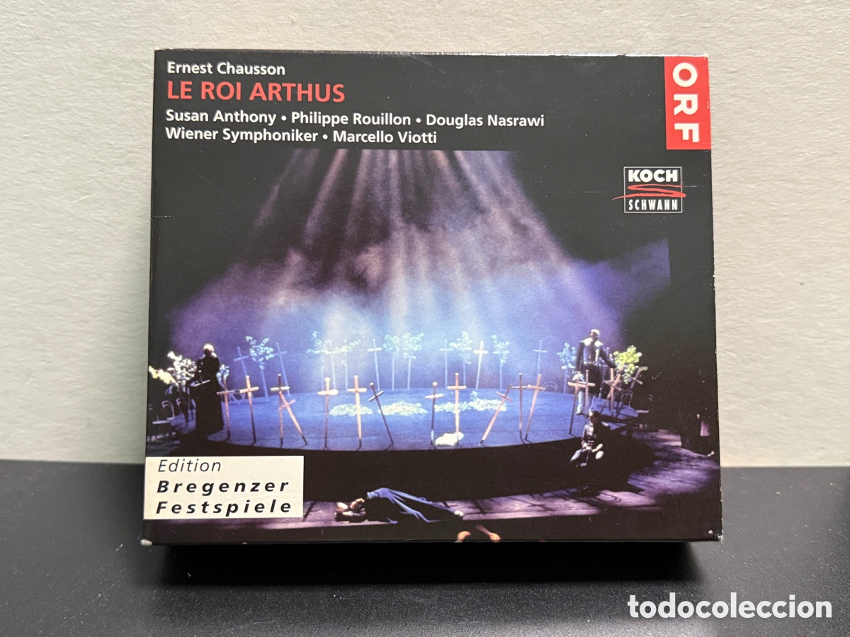 CDs de m&uacute;sica: Ernest Chausson - Marcello Viotti - Le Roi Arthus (3xCD)