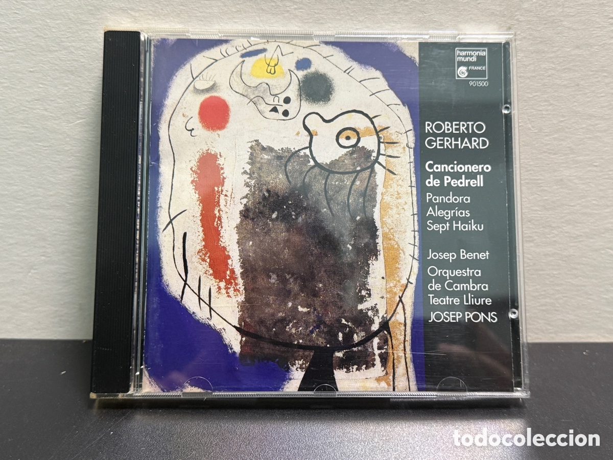 CDs de m&uacute;sica: Gerhard - Cancionero De Pedrell (CD) - Foto 1