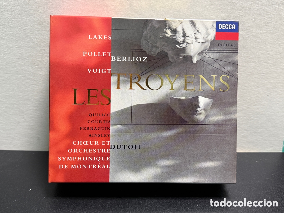 CDs de m&uacute;sica: Berlioz - Dutoit - Les Troyens (4xCD) - Foto 1