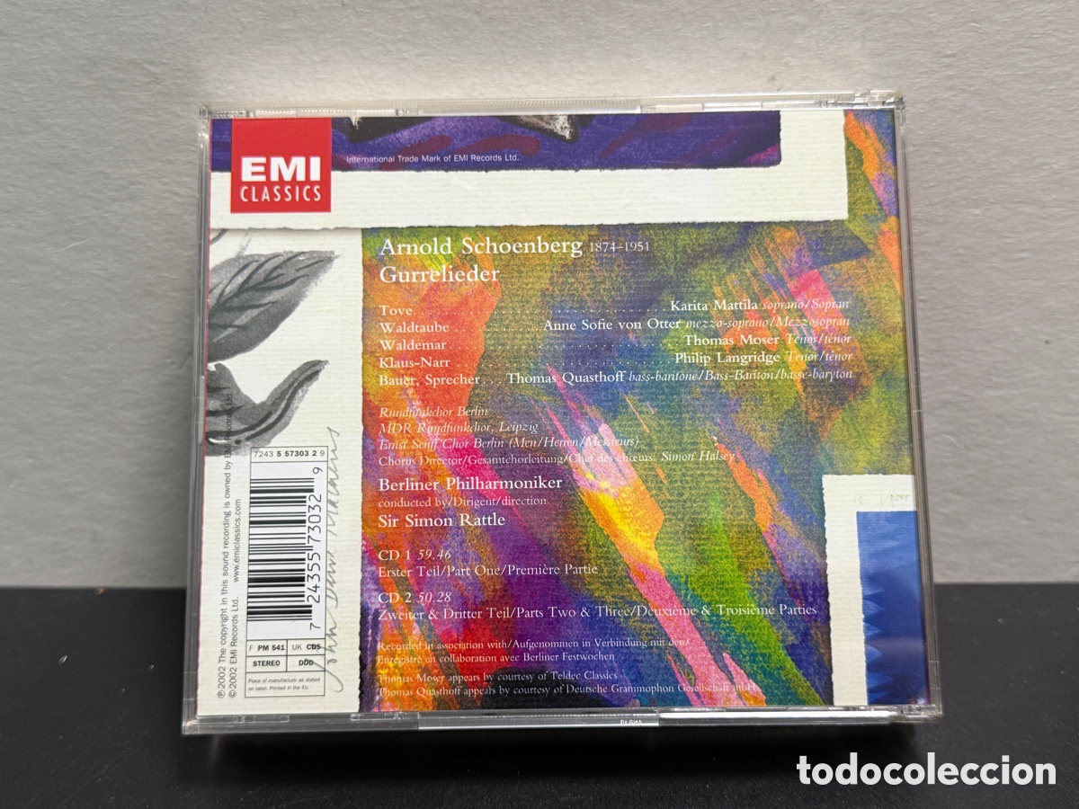 CDs de m&uacute;sica: Sch&ouml;nberg - Simon Rattle - Gurrelieder (2xCD) - Foto 2
