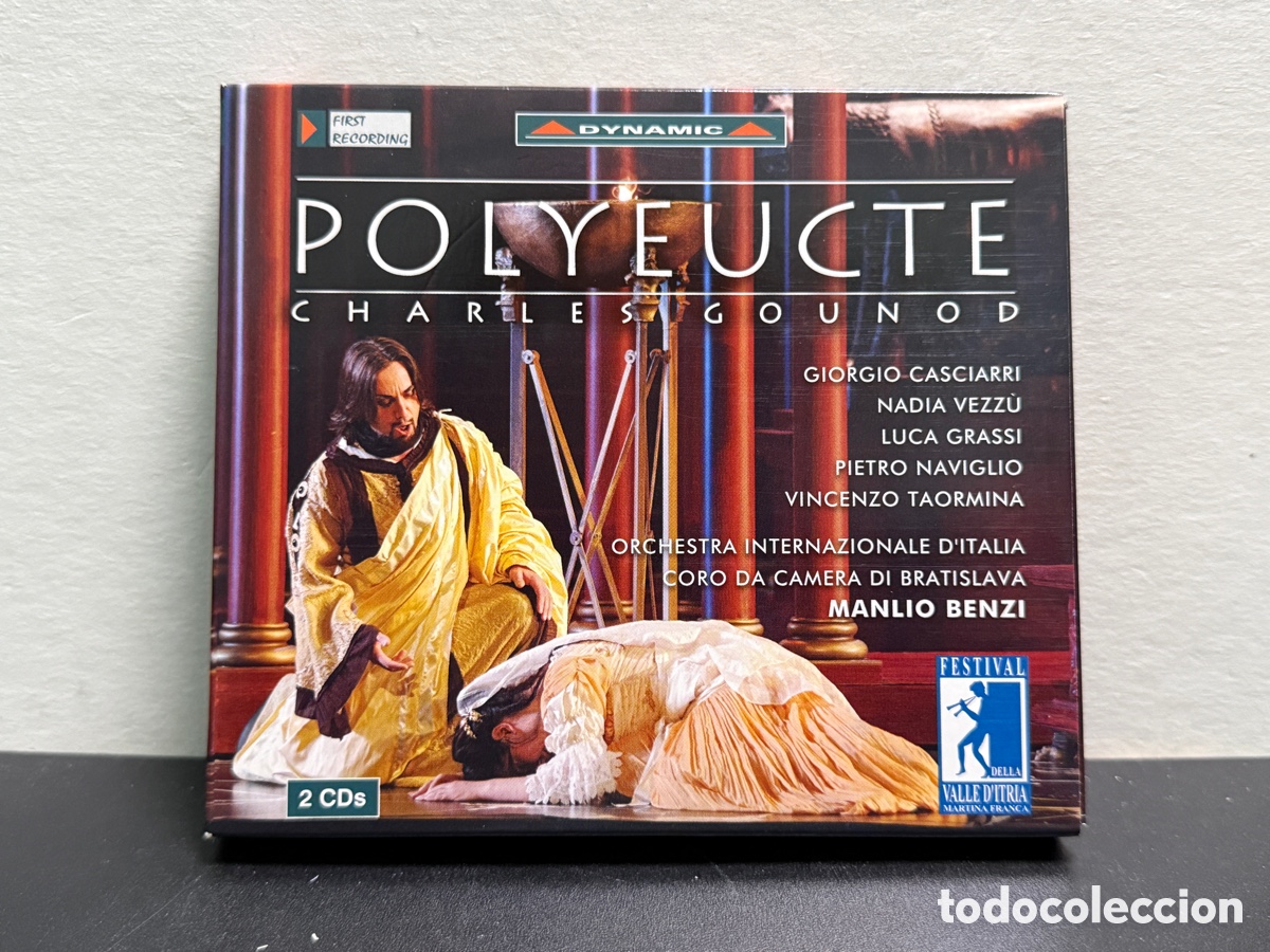 CDs de m&uacute;sica: Gounod - Manlio Benzi - Polyeucte (2xCD) - Foto 1