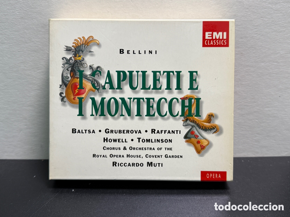 CD de M&uacute;sica: Bellini - Riccardo Muti - I Capuleti E I Montecchi (2xCD)