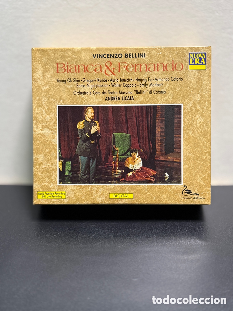 Musik-CDs: Bellini - Andrea Licata - Bianca & Fernando (2xCD)